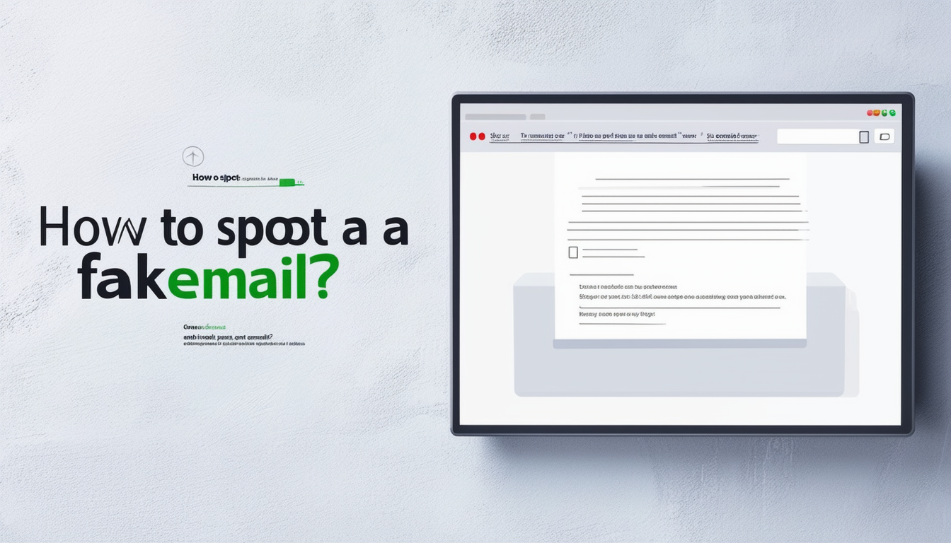 découvrez comment repérer un faux e-mail et éviter les fraudes en ligne. conseils et astuces pour reconnaître les signes d'un e-mail douteux et protéger votre sécurité en ligne.
