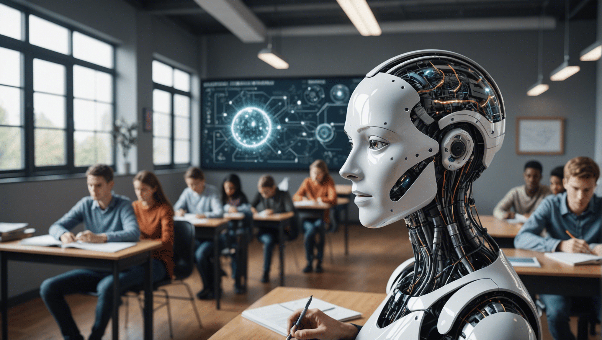 découvrez comment l'intelligence artificielle révolutionne le secteur de l'éducation et ses implications sur l'apprentissage et la formation.