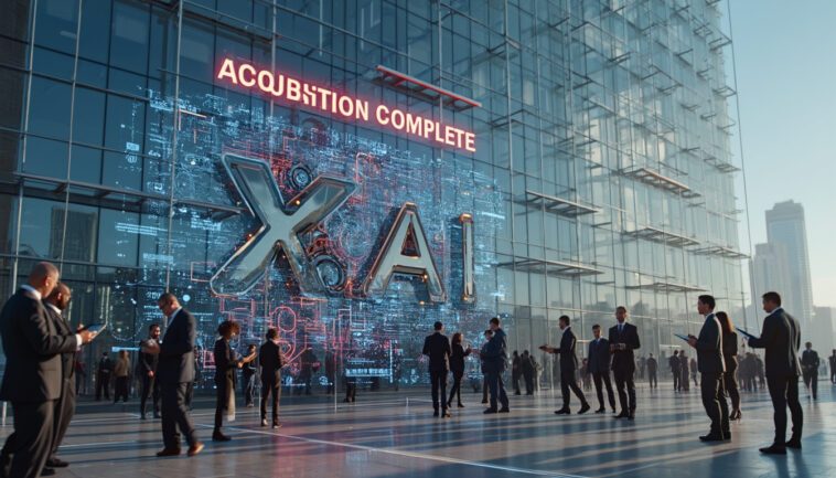découvrez comment la startup tech xai d'elon musk a réalisé une acquisition majeure en mettant la main sur x pour 45 milliards de dollars, marquant un tournant décisif dans l'industrie technologique.