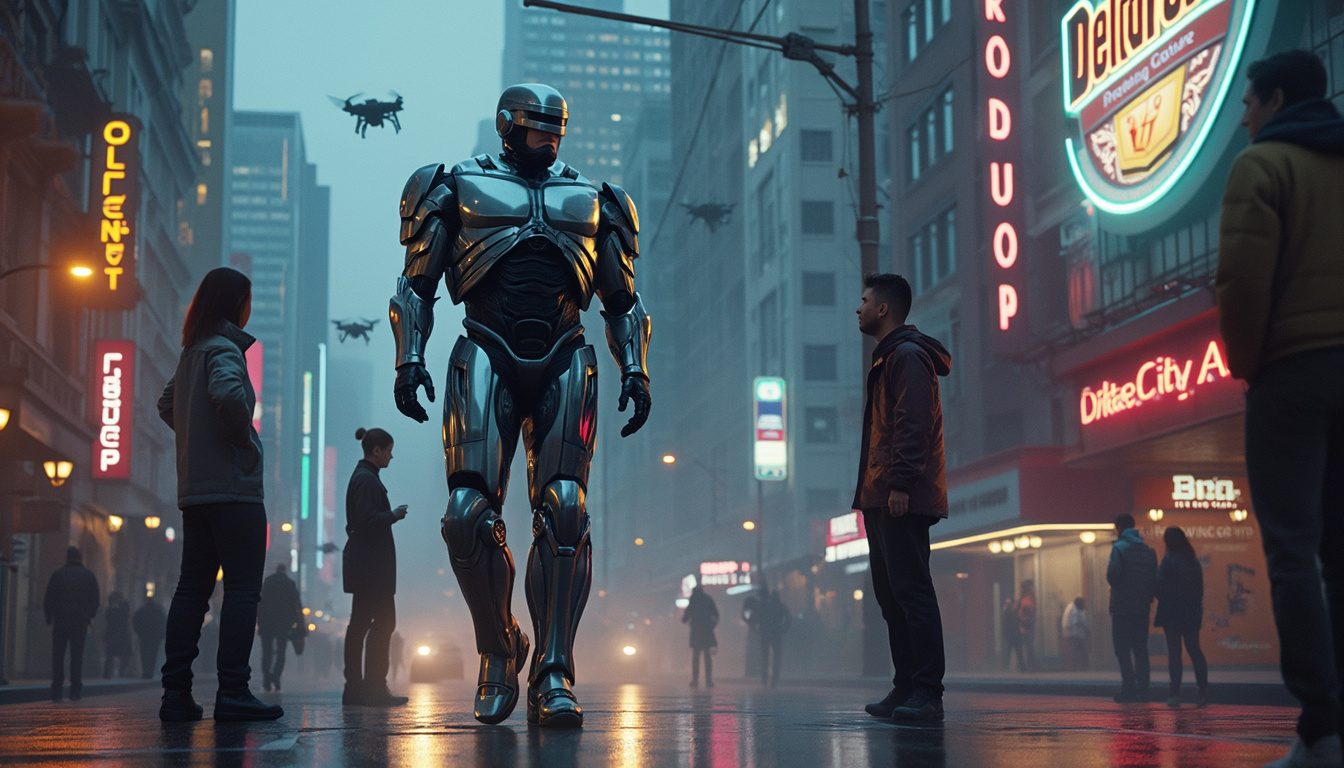 découvrez comment robocop, le célèbre cyborg policier, reprend du service et patrouille dans les rues pour assurer la sécurité des citoyens. plongez dans un univers où technologie et justice se rencontrent.