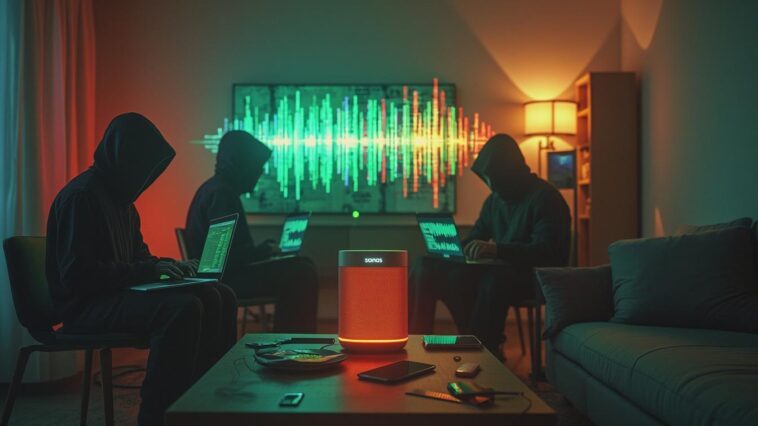 découvrez comment une vulnérabilité sévère expose vos appareils sonos era 300 à des hackers capables de faire chanter des mélodies indésirables. protégez votre sécurité numérique et restez informé sur les risques liés à cette faille.