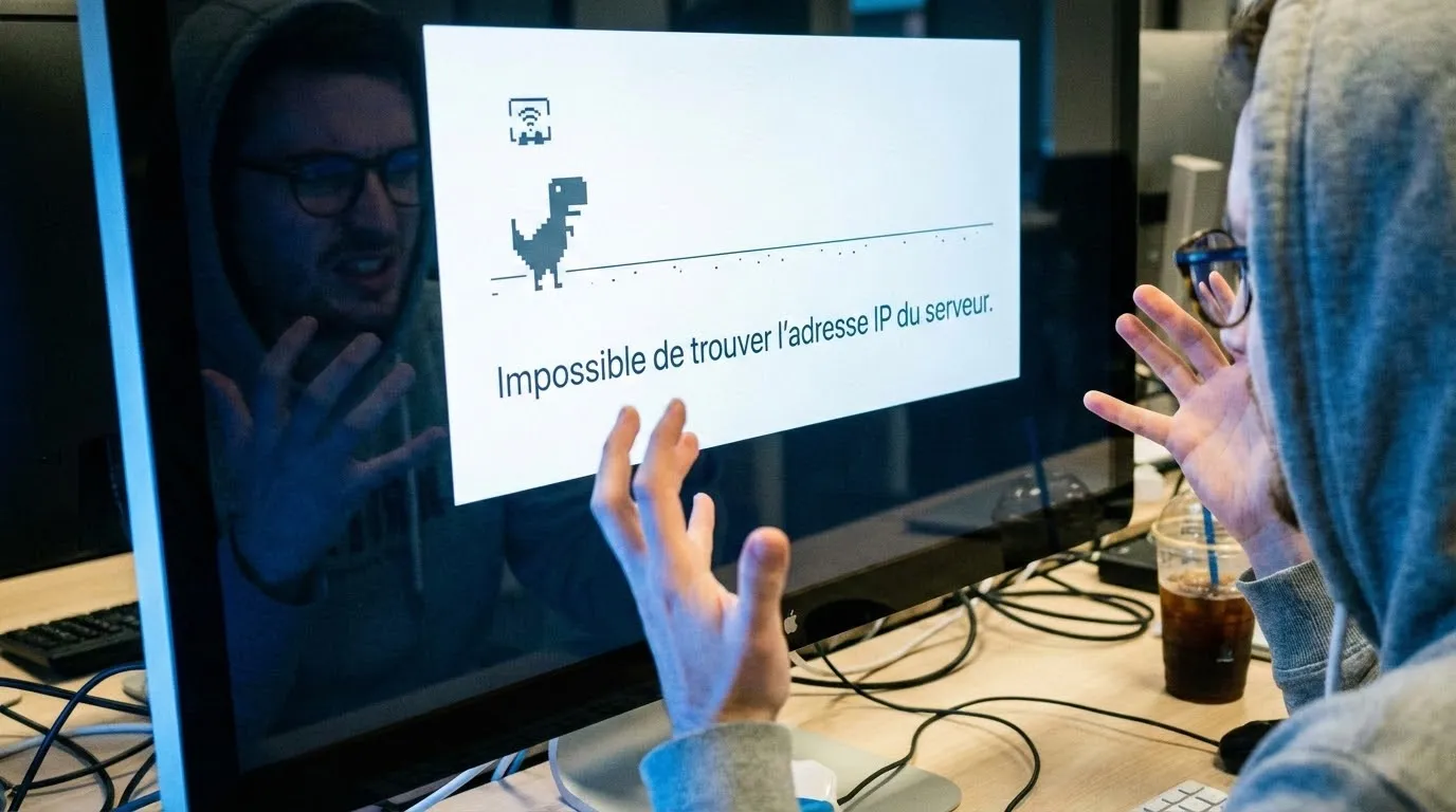 Impossible de trouver l’adresse IP du serveur ? Nous avons la solution