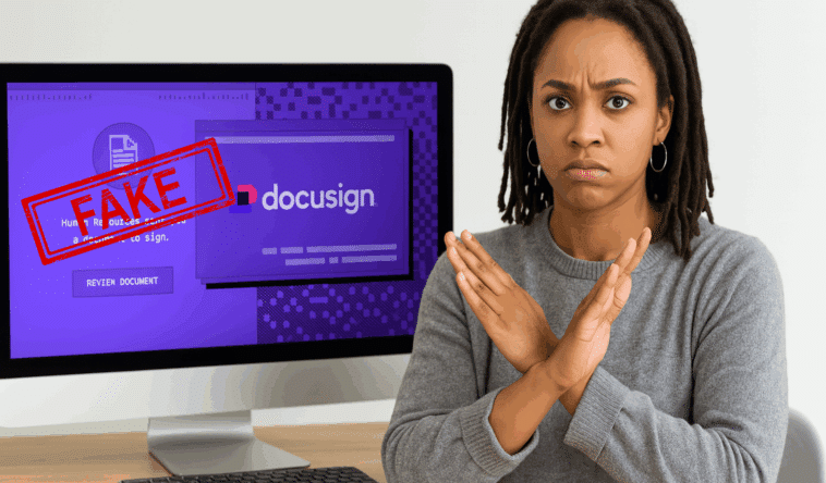 Attention ! Ce faux DocuSign cache un piège très bien foutu