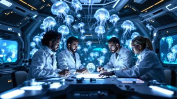 des chercheurs transforment des méduses en 'cyborgs' pour explorer les fonds marins. découvrez comment cette innovation mêle biotechnologie et robotique pour étudier les profondeurs inaccessibles des océans.