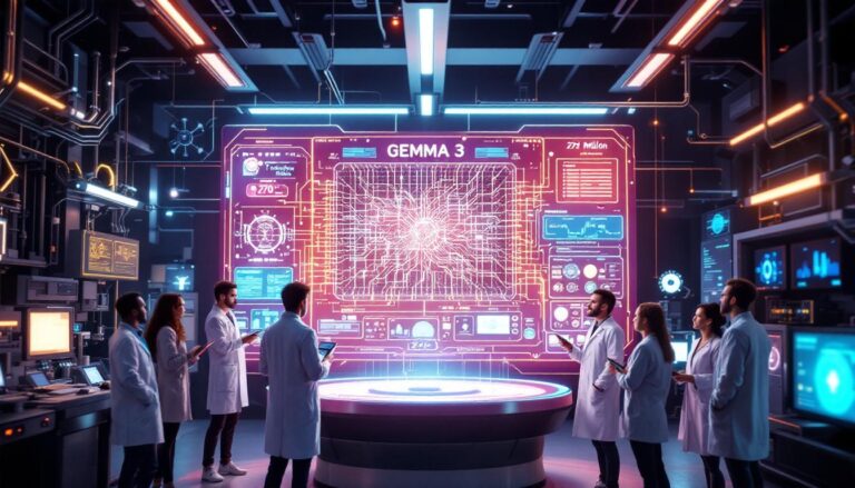 découvrez gemma 3, le nouveau modèle d'intelligence artificielle open source de google doté de 270 millions de paramètres, offrant des performances puissantes et accessibles à la communauté.