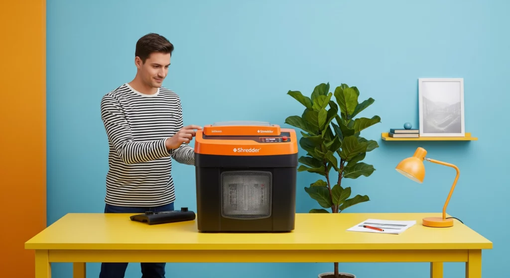 Destructeur de document, norme pour la sécurité en télétravail