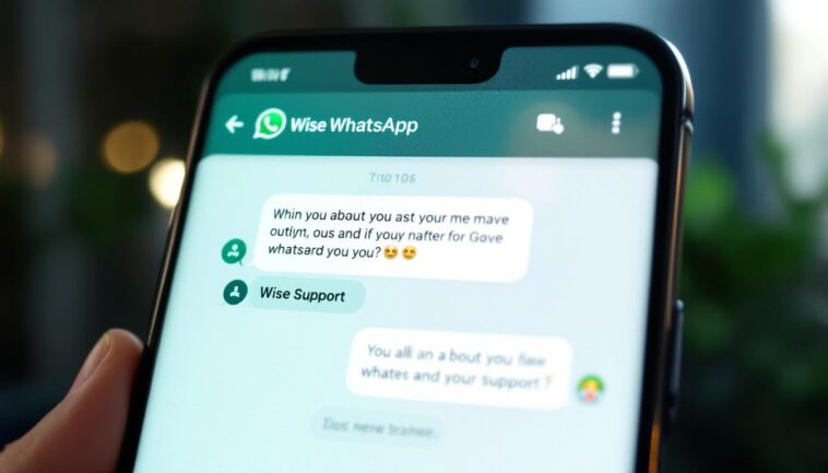 attention aux arnaques : des escrocs se font passer pour le service d'assistance de wise sur whatsapp pour tromper les utilisateurs et voler leurs informations personnelles. restez vigilants et ne partagez jamais vos données sensibles.