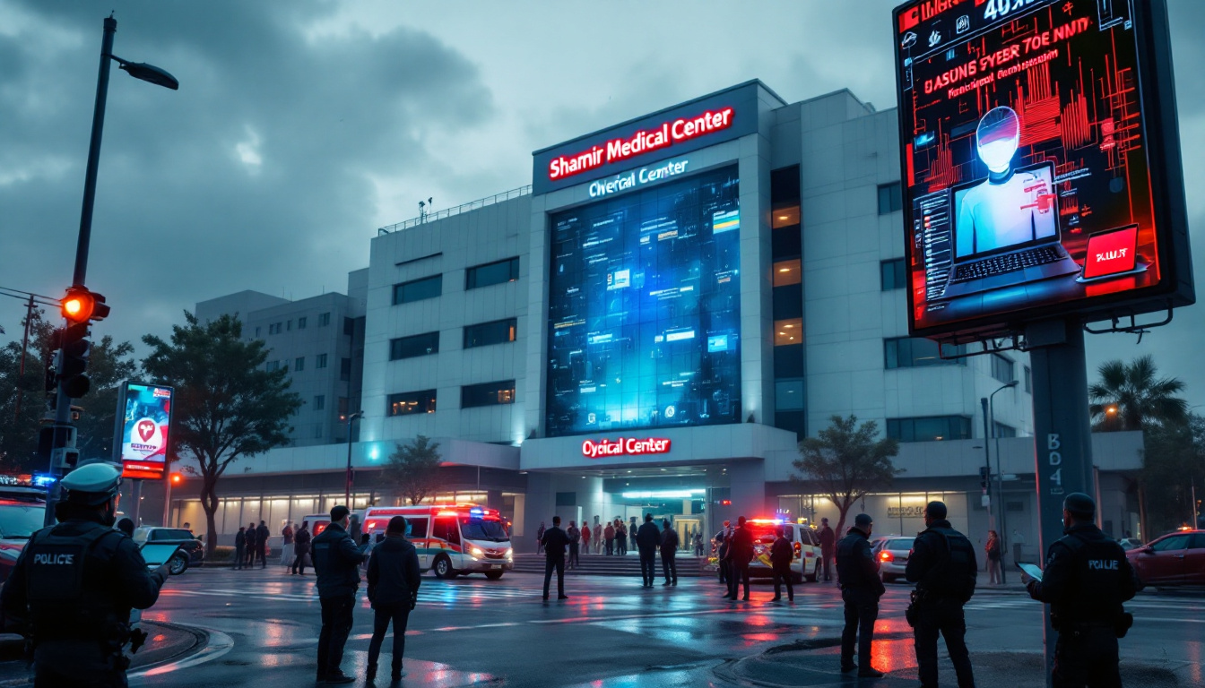 le shamir medical center, l'un des plus grands hôpitaux israéliens, a été la cible d'une cyberattaque majeure menée par le groupe de ransomware qilin, compromettant la sécurité des données et les services médicaux.