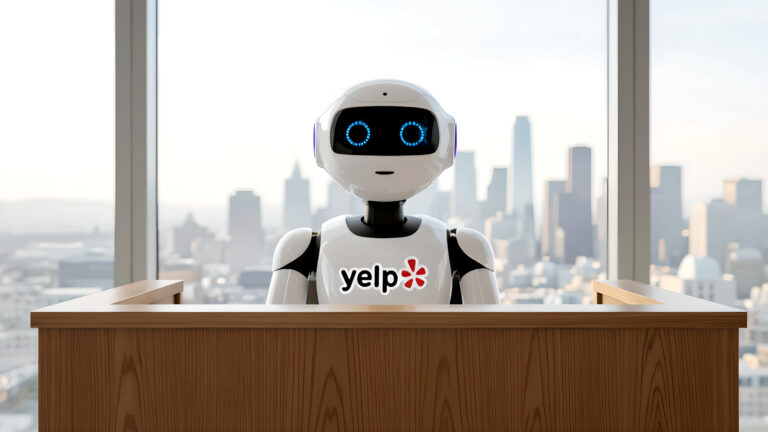 Yelp AI réceptionniste à voix humaine