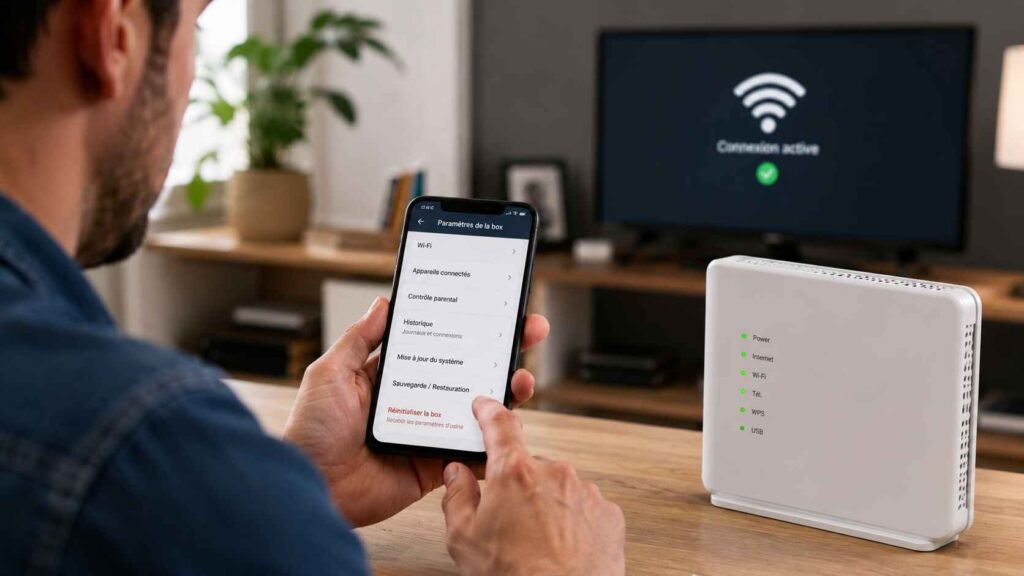 configurer la box wi fi pour supprimer l'historique fournisseur internet