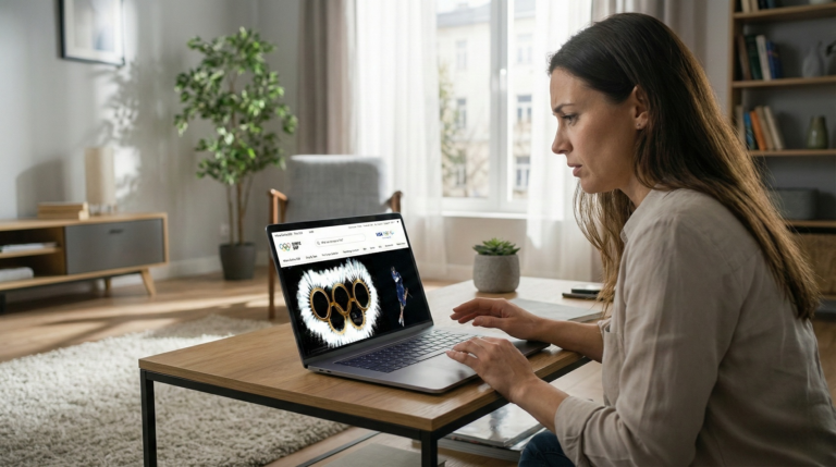 Fausses publicités Olympics Shop