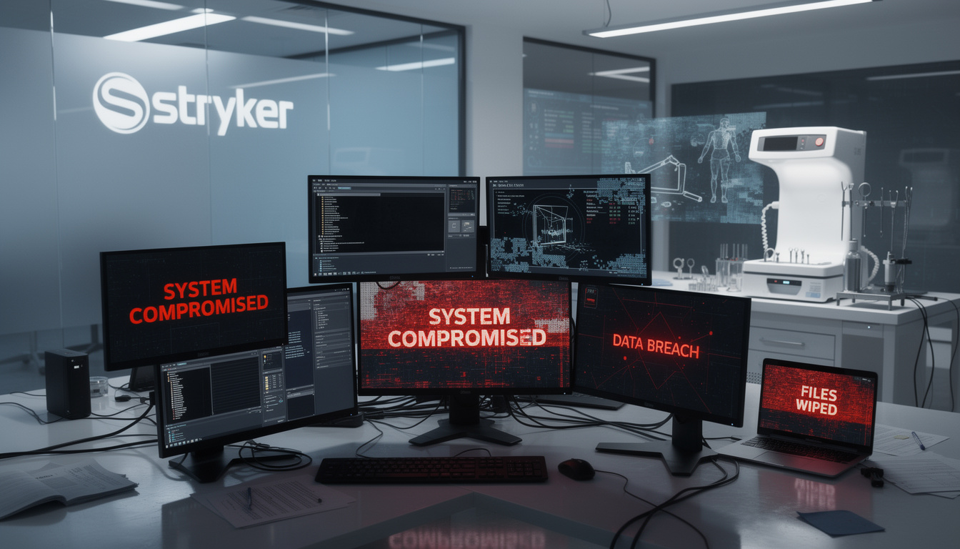 des pirates informatiques affiliés à l'iran ont infiltré la messagerie personnelle du directeur du fbi et ont orchestré une attaque destructrice contre stryker, révélant une menace majeure pour la cybersécurité.