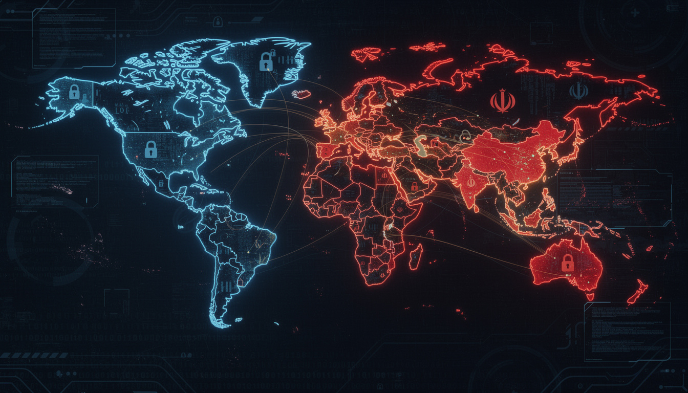des pirates informatiques liés à l'iran infiltrent la messagerie personnelle du directeur du fbi et déclenchent une attaque destructrice contre stryker, menaçant la sécurité nationale.