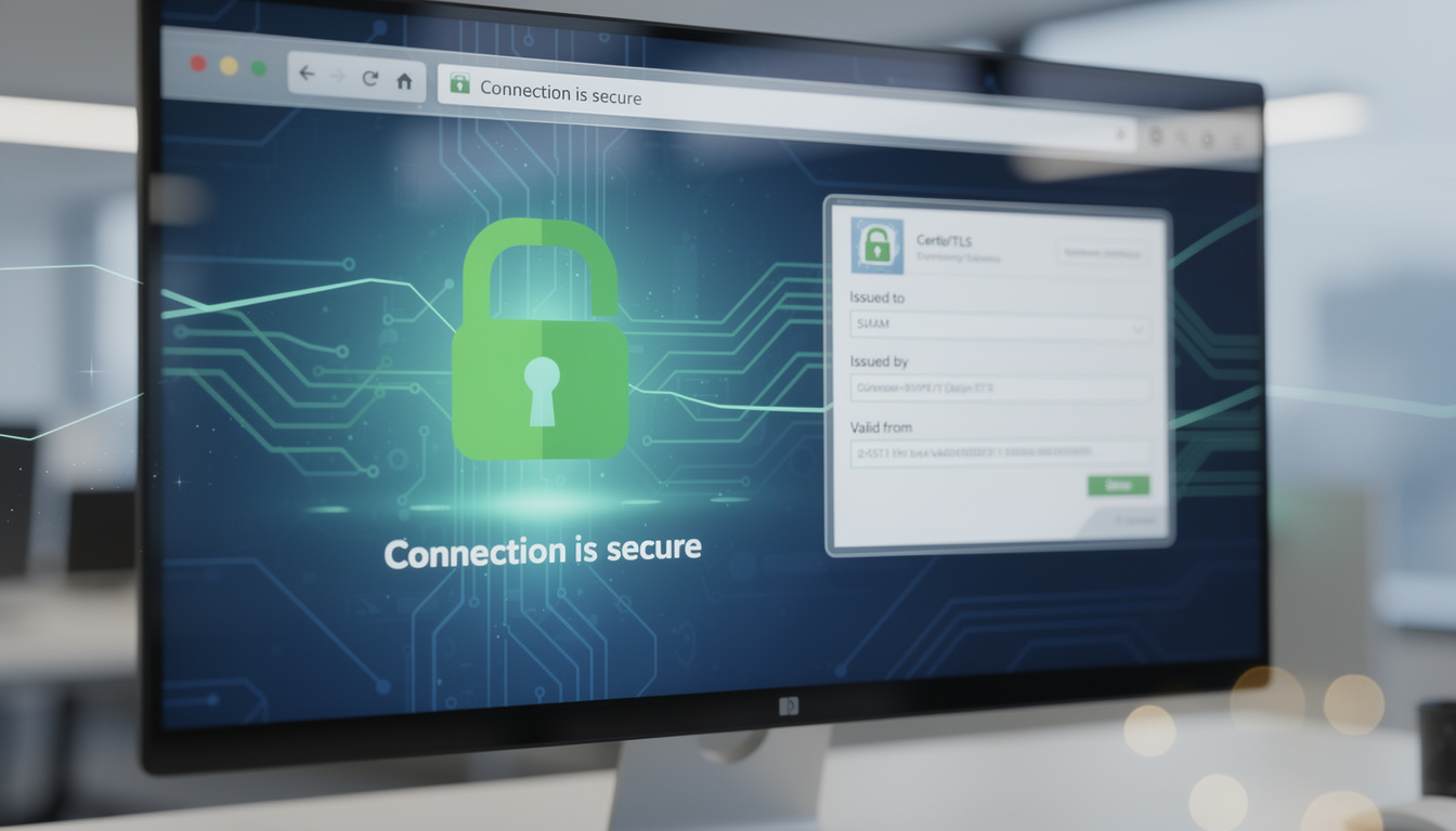 découvrez comment fonctionne la sécurité https sur un site web, garantissant la confidentialité et l'intégrité des données échangées entre le navigateur et le serveur.