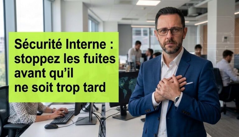 Eviter les fuites de données grâce à la Sécurité interne