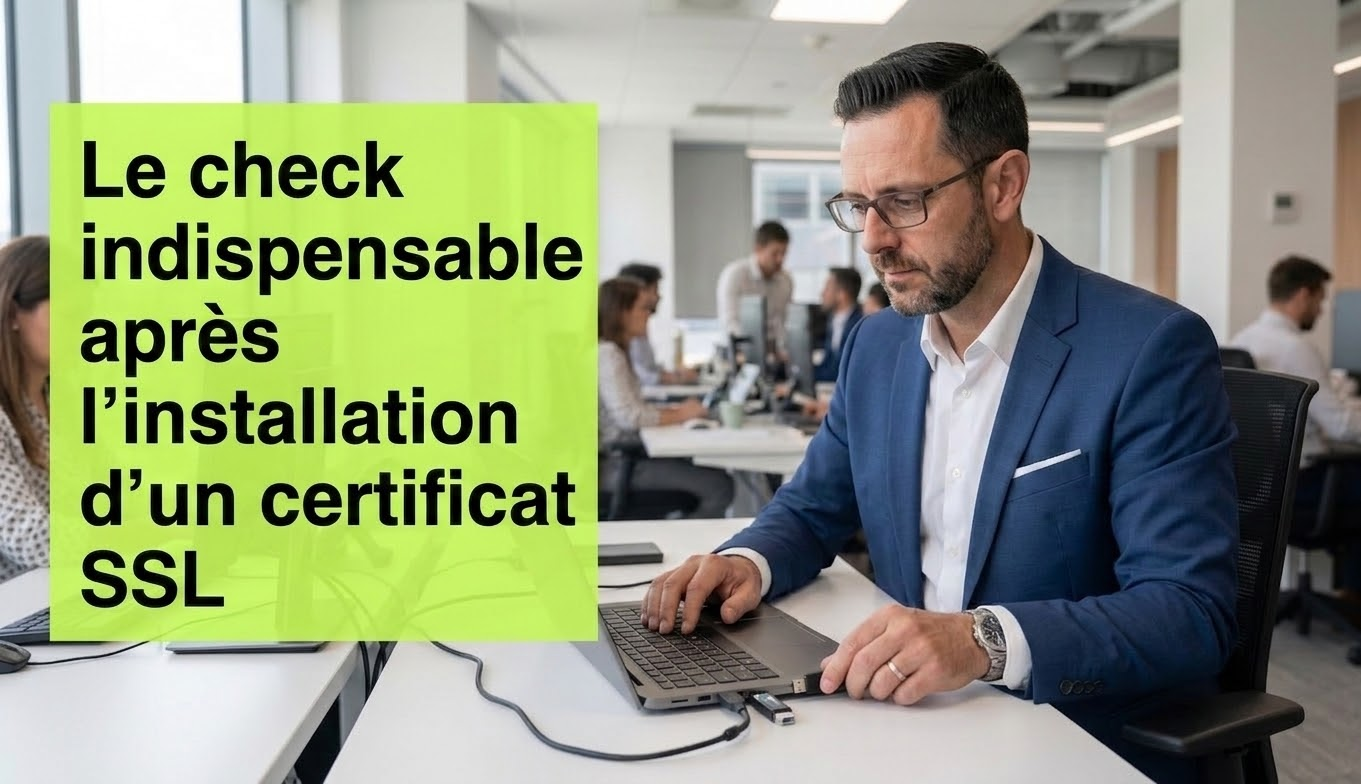 Que faire après l’installation d’un certificat SSL ?