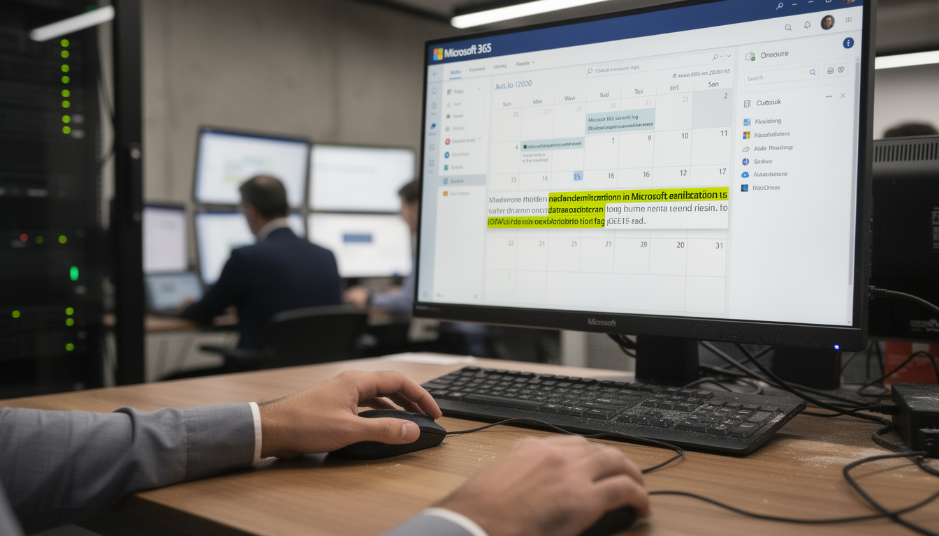 Le malware HollowGraph dissimule son contrôle dans des événements Microsoft 365 datés de 2050