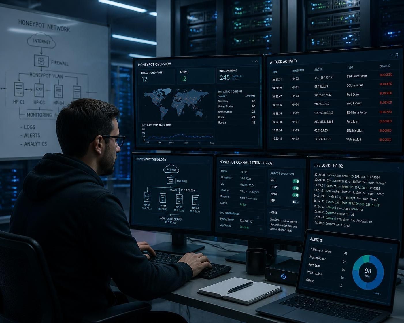 découvrez ce qu'est un honeypot et comment cet outil de cybersécurité peut protéger efficacement votre réseau contre les attaques en détectant les intrusions.