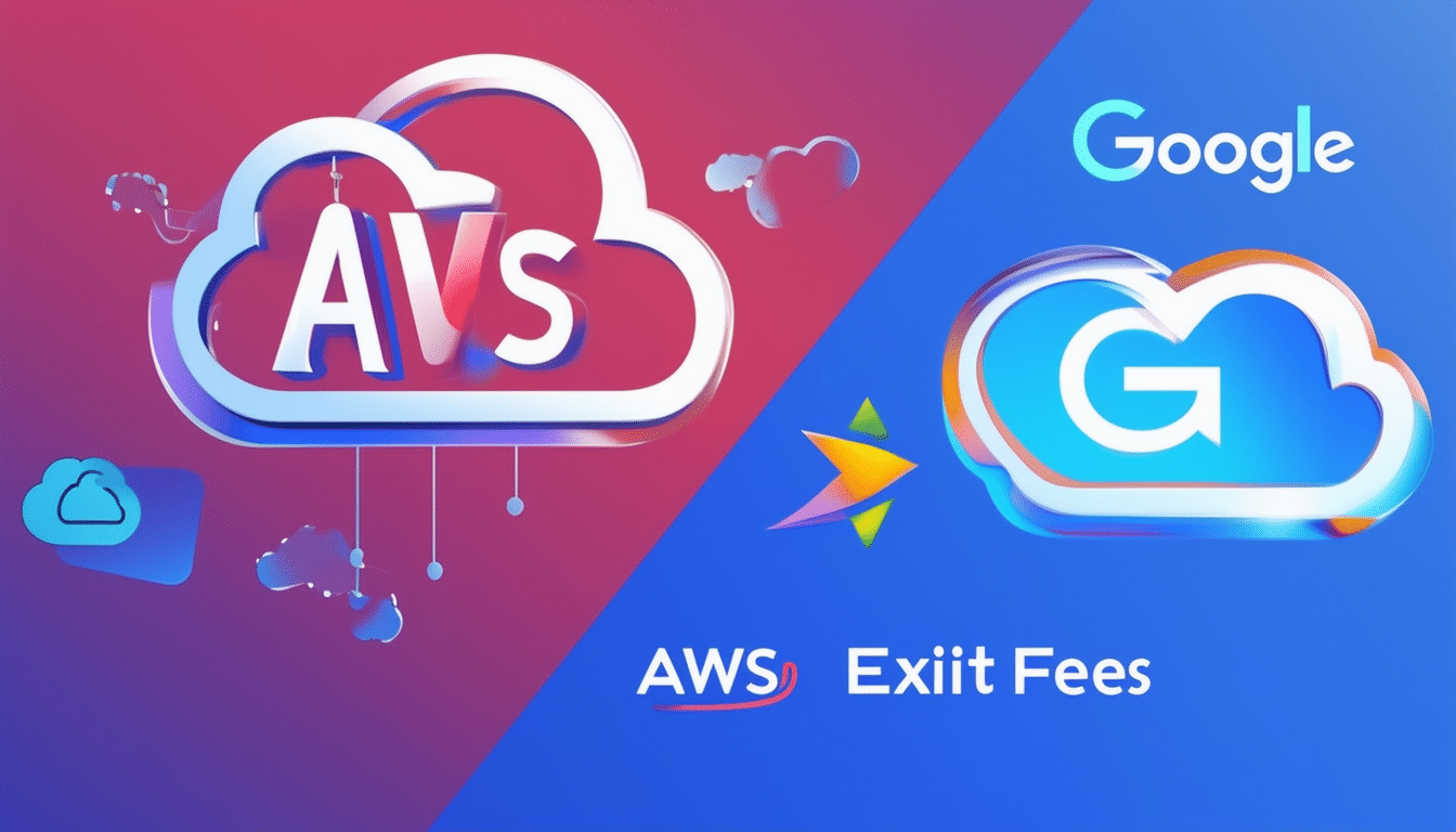 Entente entre AWS et Google pour supprimer les frais de sortie de ...