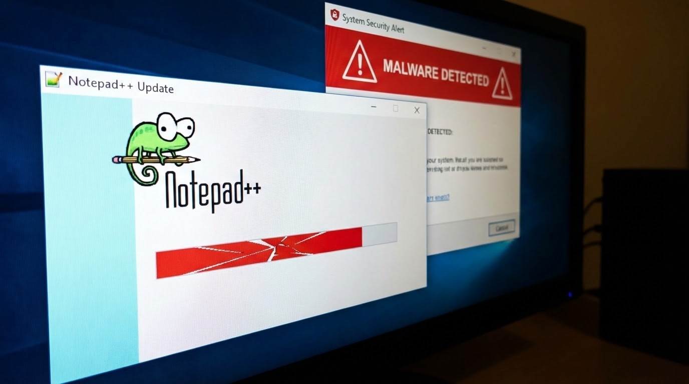 Notepad++ : mise à jour piratée propage un malware ciblé